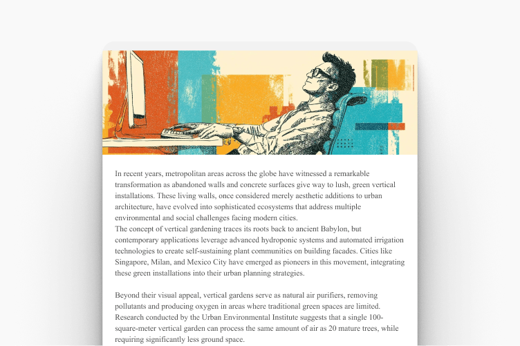 Ebook creado con LearnWorlds, con ilustración de portada y texto a doble columna.