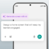 An image showing a mobile screen and an AI prompt inside the new LearnWorlds mobile App AI Builder.