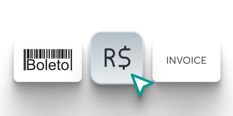 Invoice and course email sent after a Boleto payment