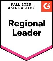 G2 Fall 2026 Regional Leader badge — LearnWorlds in Asia Pacific
