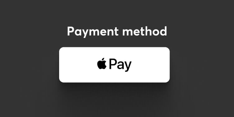 Apple Pay button sized and placed in the Payment Zone for the school