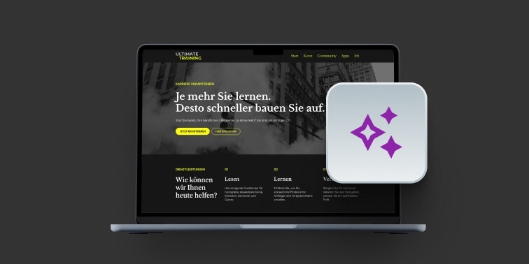 Schulungsakademie mit KI-gestützter Kurserstellung
